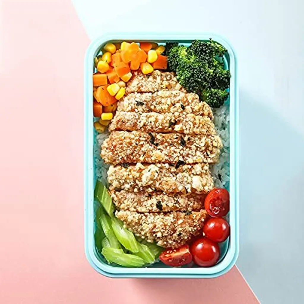Set Contenitori Silicone BJ 4 Pezzi - Meal Prep e Dieta Salvaspazio - 7
