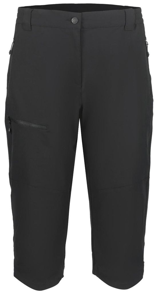 Icepeak dreiviertel Caprihose / Hose Damen Beattie, Farbe:Schwarz, Größe:36