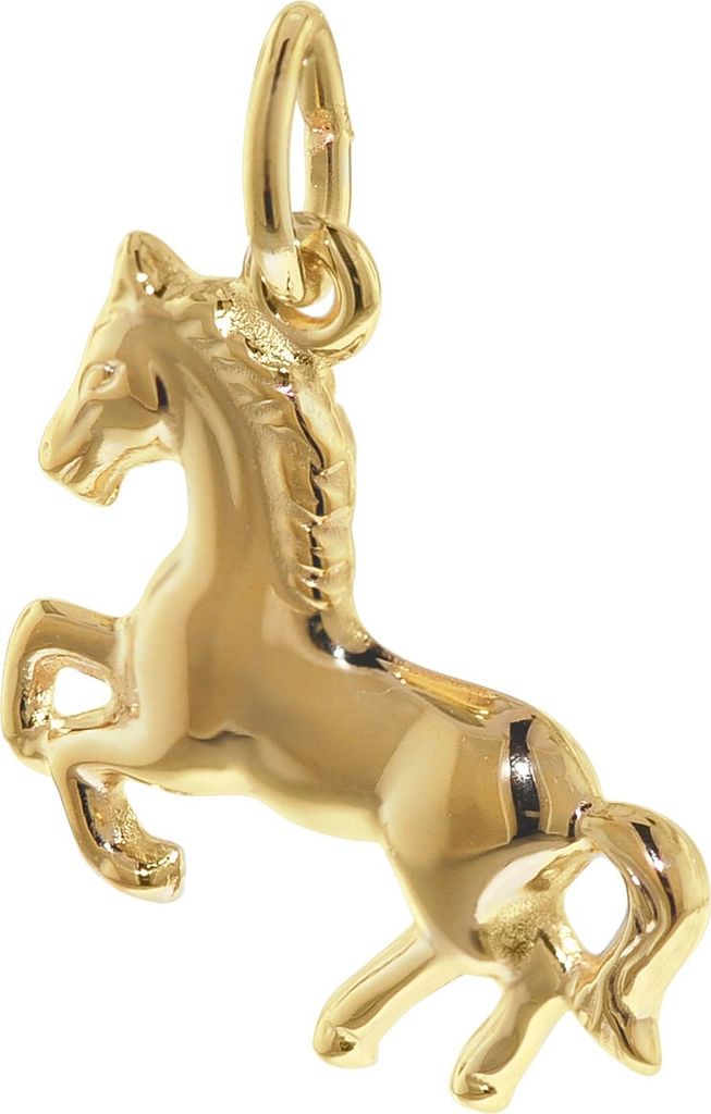 trendor 21558 Schmuck-Anhänger Pferd Gold 333 / 8K