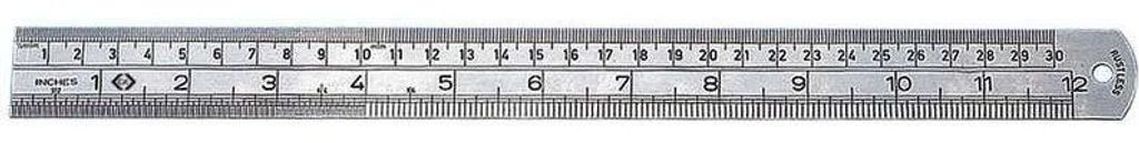 C.K Stahllineal metrisch /" 300 mm (T3530 12)