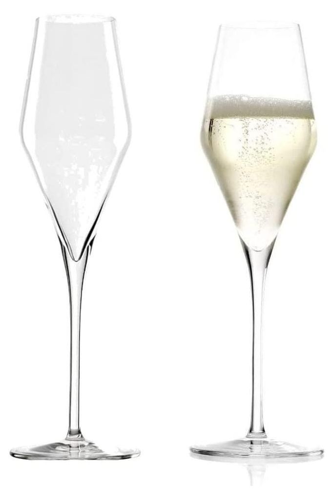Stölzle Lausitz Set 6 Stück QUATROPHIL Champagnerkelch klar Zdjęcie produktu 