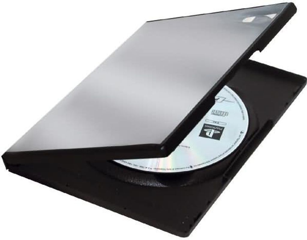 Fellowes Boîtier en polypropylène noir pour CD/DVD pour 1 Image du produit 