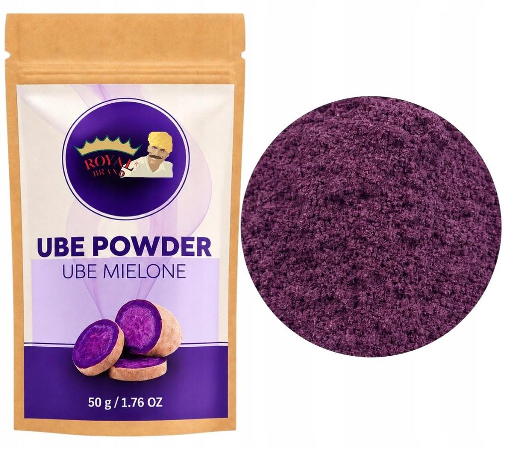 Ube Pulver 50G Gemahlenes lila Ube Pulver für Desserts Produktbild 