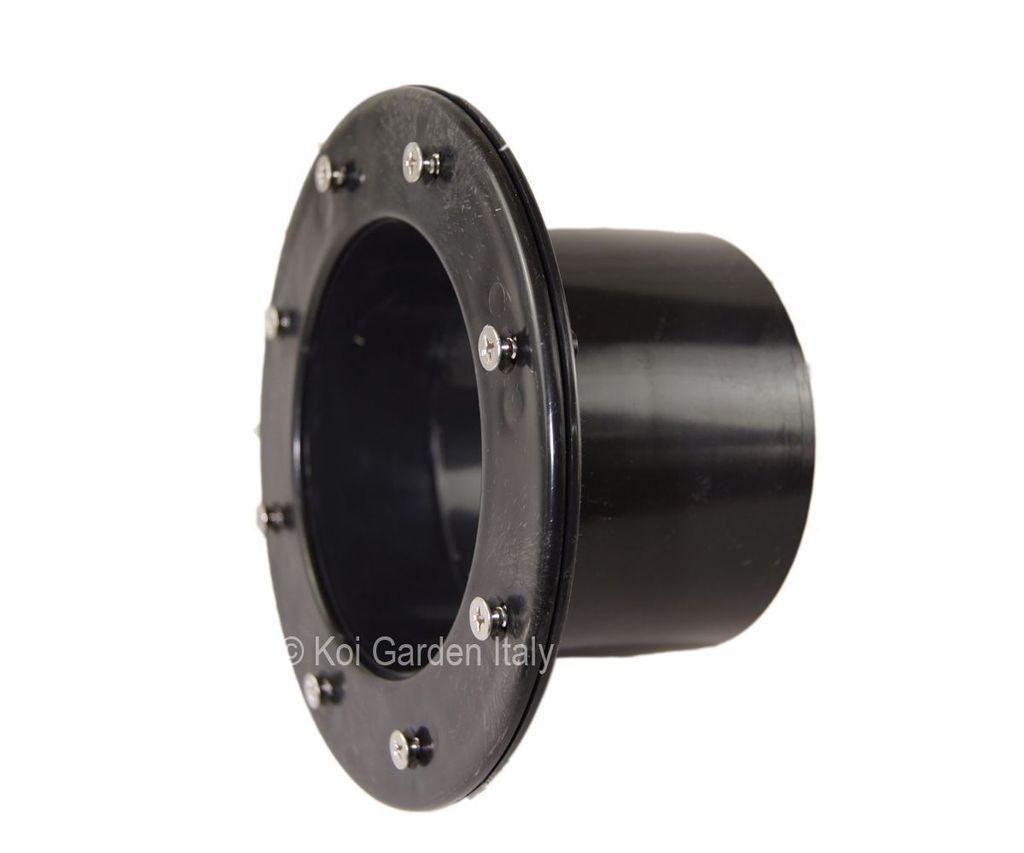PVC-Flansch 110 mm zum Aufkleben für PVC-Planen – Qualität Produktbild 