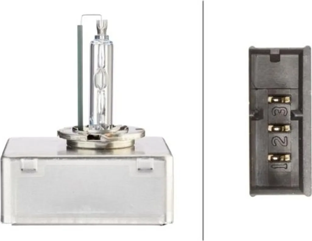 Ampoule D5S HELLA 8GS 007 949-531 phare xenon origine 25W 12V PK32d-7