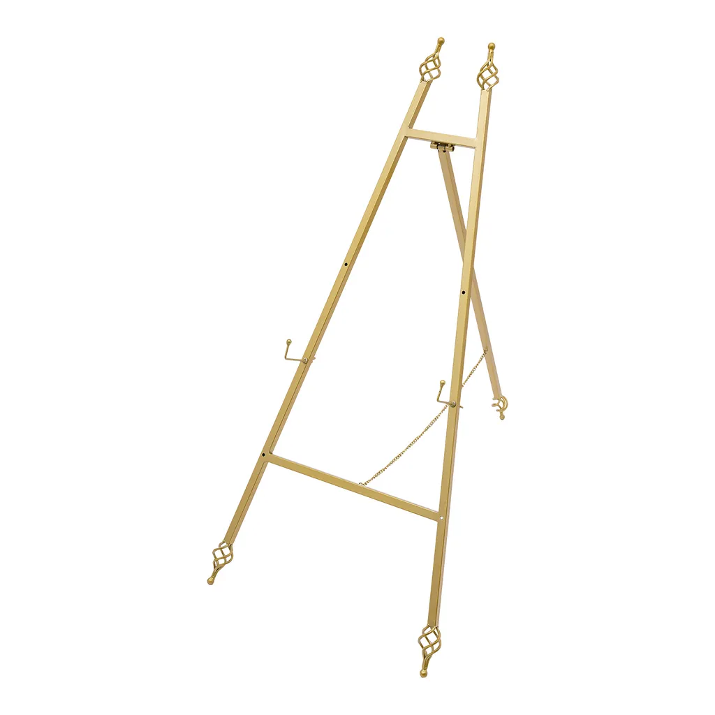 Chevalet de réception or 110cm pour plan de table et décor de mariage