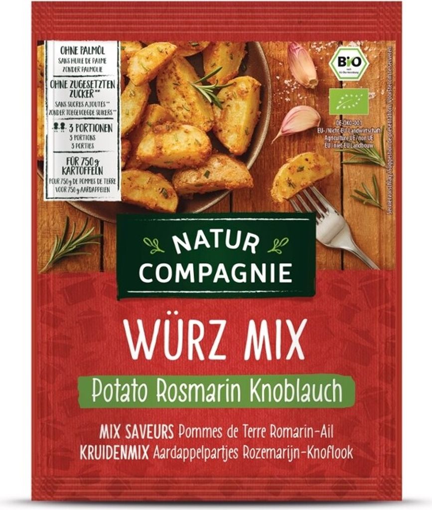 Natur Compagnie  Wrz Mix Potato Rosmarin-Knoblauch 35g Produktbild 