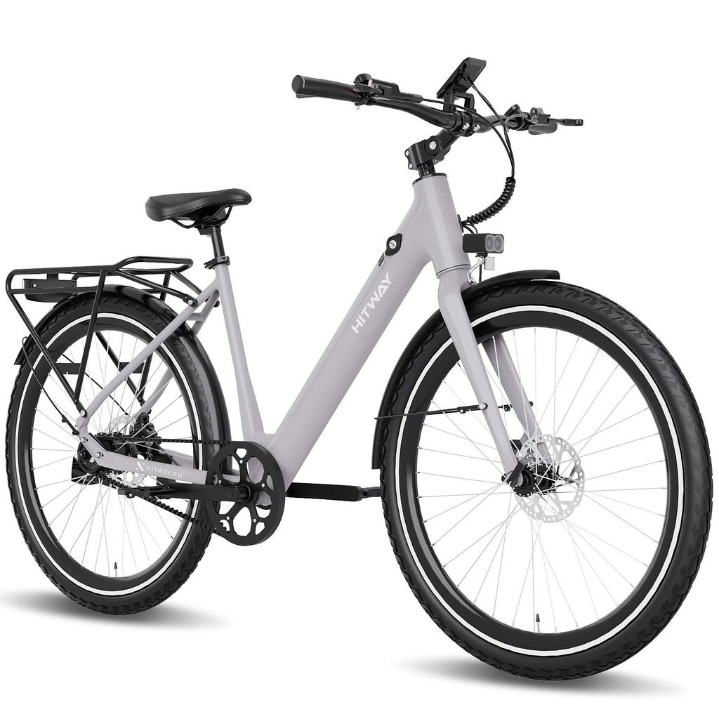 HITWAY BK18 PRO E-Bike 700C Elektrofahrrad,36V 10,4Ah Akku Pedelec mit 25 km/h ,40-80 km Reichweite, Scheibenbremsen vorne & hinten,LCD Display,APP