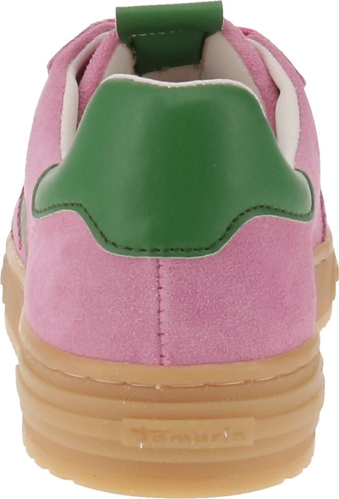 Tamaris dames veterschoenen leer, Antelope., 39 EU