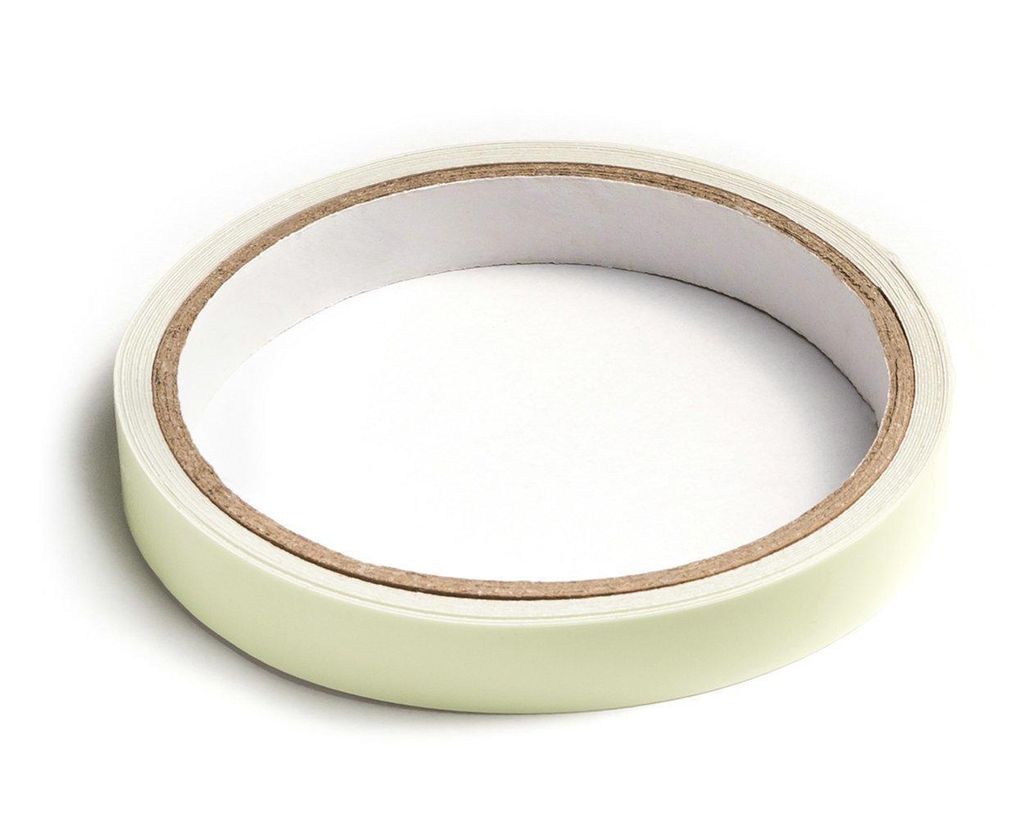 Gadget Master Selbstleuchtendes Klebeband, selbstklebend, 3 m, Neongrün
