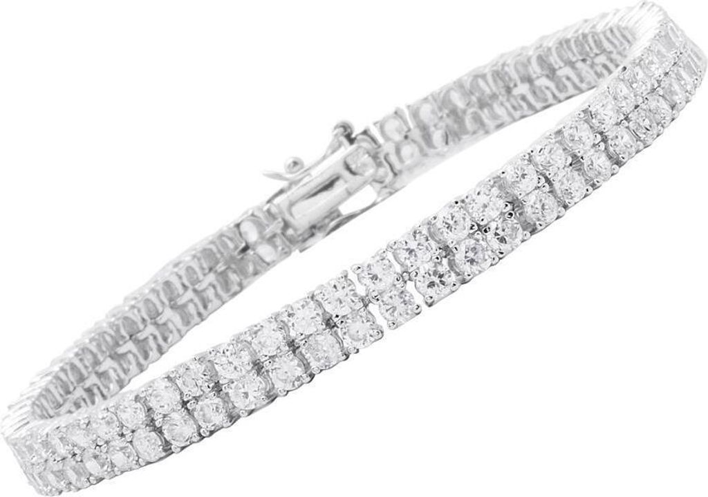 Tennisarmband aus 925er Silber und Zirkonia SB0039 Produktbild 