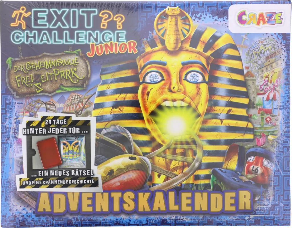 CRAZE 33425 Exit Challenge Junior Calendrier Avent sans Chocolat