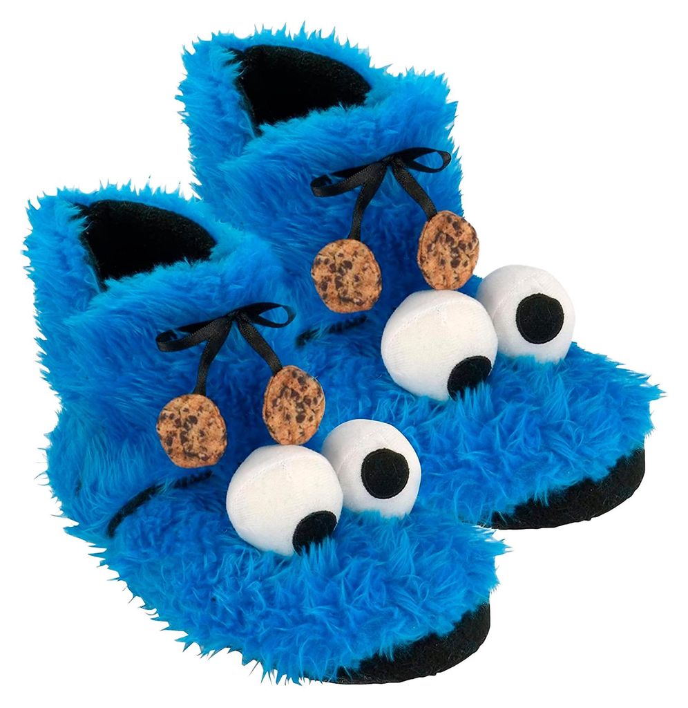 Pluizige laarsjes - Cookie Monster Productafbeelding 