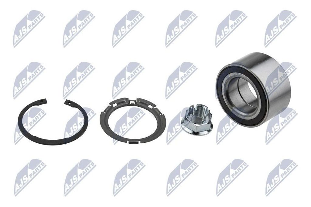 NTY Radlagersatz Vorne Vorne Links Vorne Rechts für RENAULT Clio III Schrägheck (BR0/1, CR0/1) KLP-RE-024