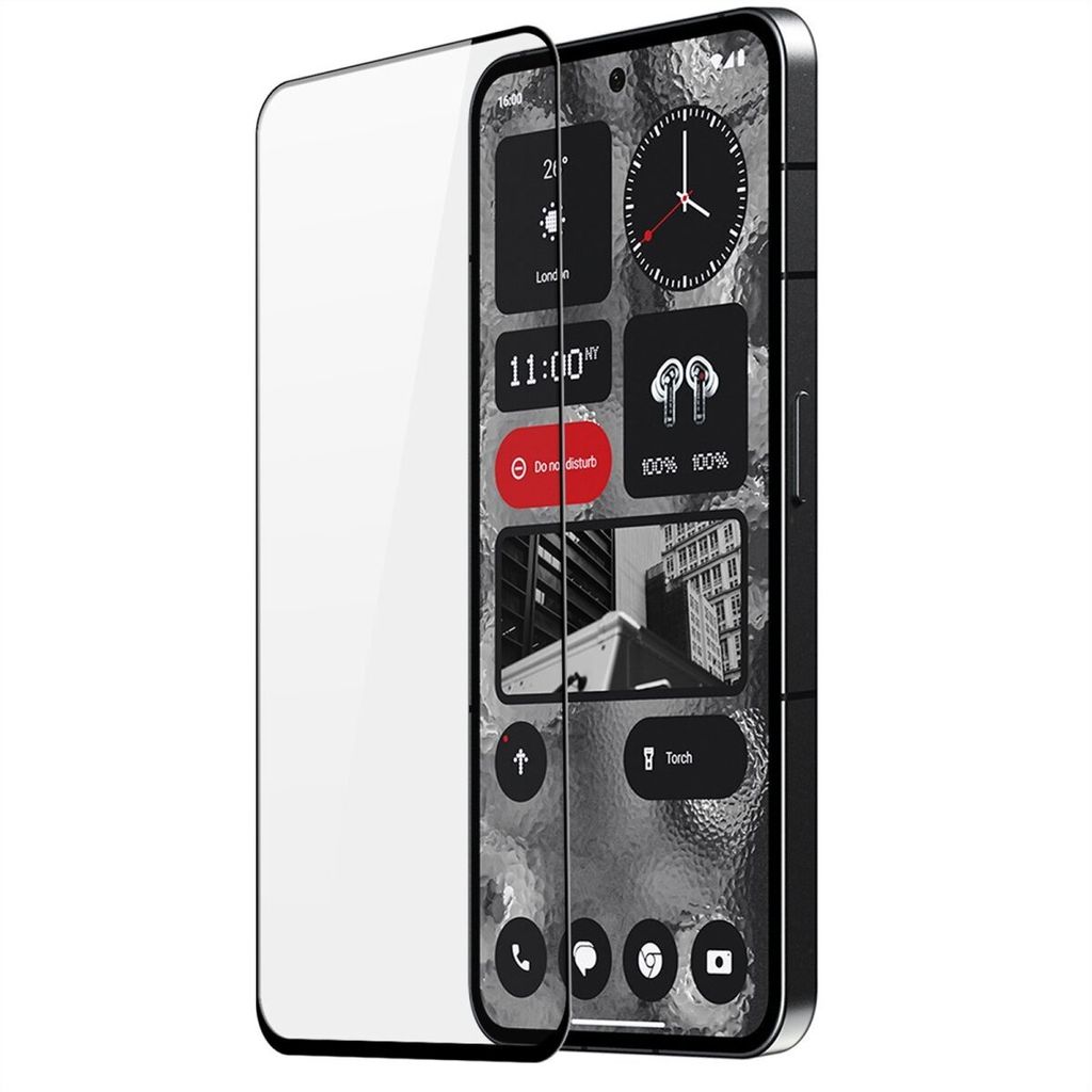 Dux Ducis 10D Gehärtetes Glas für Nothing Phone (2) - Schwarz KP27944