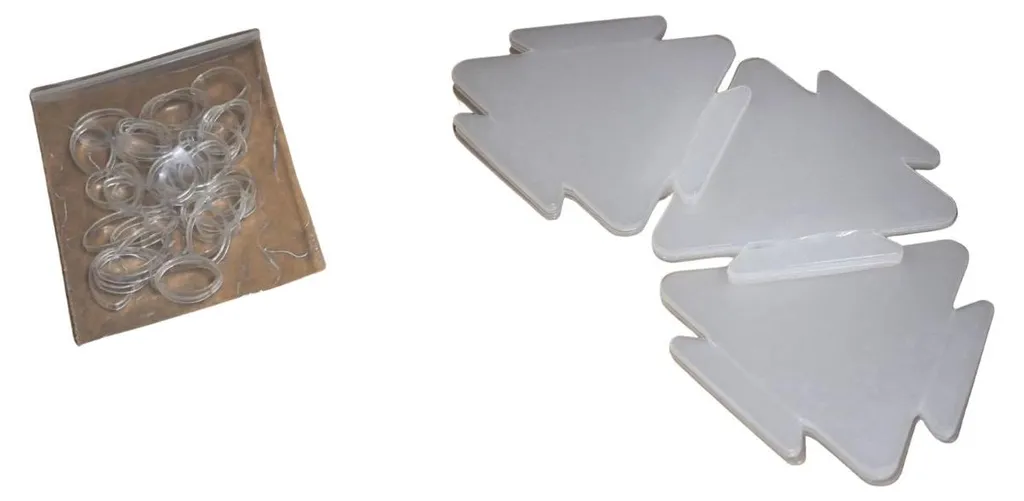 Cache-lampe Transparent 24 Pièces Sheedz pour Éclairage LED DIY Design