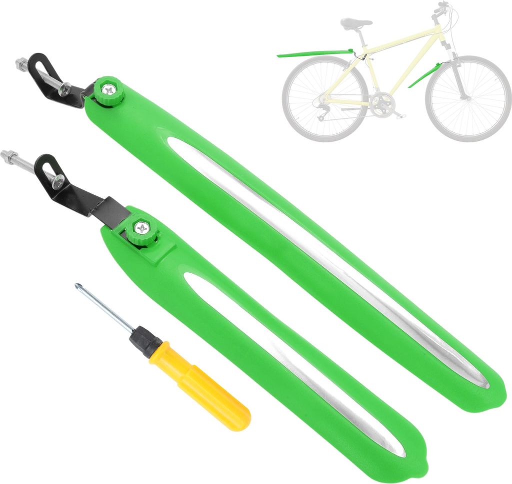 Fahrrad Schutzbleche Set Fahrrad Radfahren Reifen Vorne und Hinten Schmutz schützer Radfahren Fahrrad Schutzblech mit Montage Werkzeug Schutzblech...