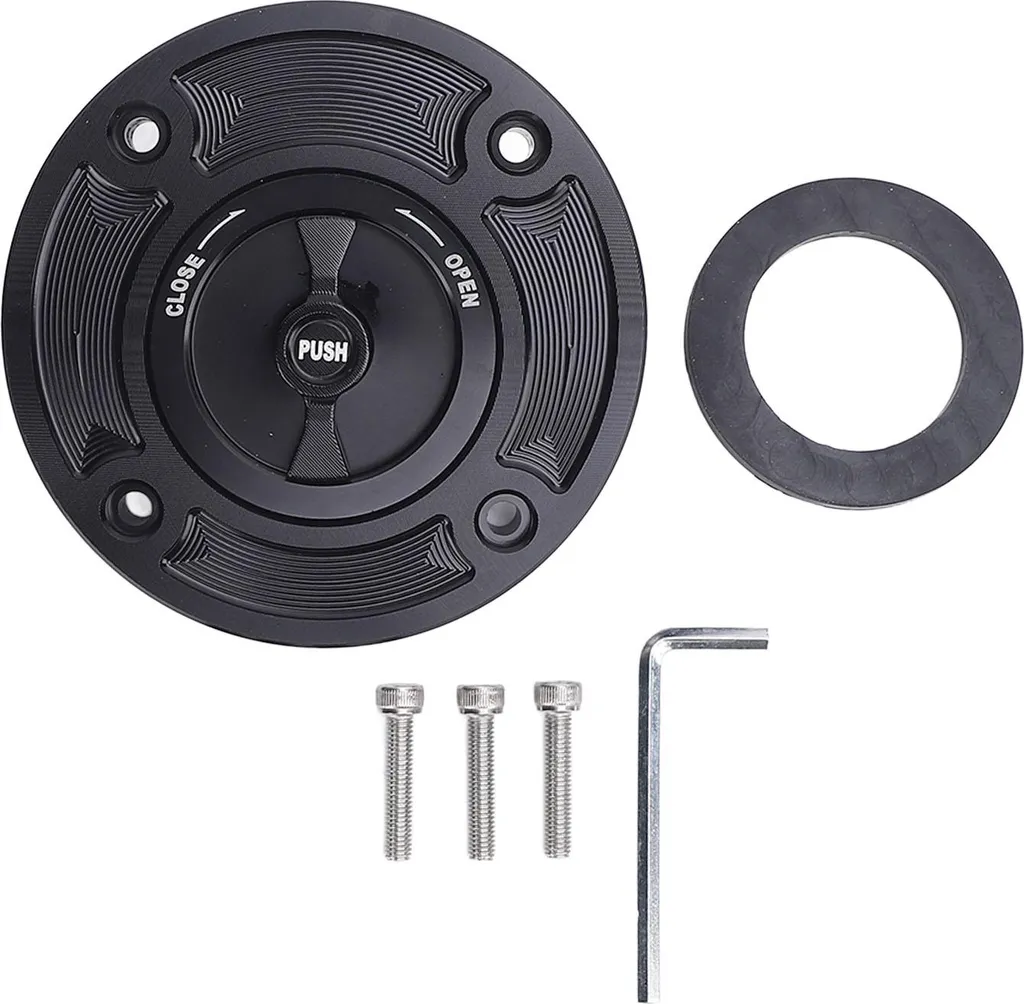 Couvercle de gaz d'huile moto en aluminium CNC pour GS600F et GSF1200