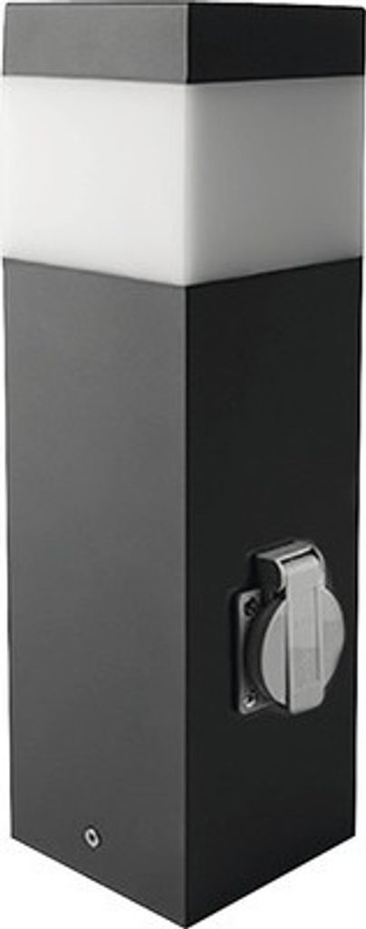 Stĺpové osvetlenie so zásuvkou GARD NOZ IP44 E14 1x60 W Obrázok produktu 