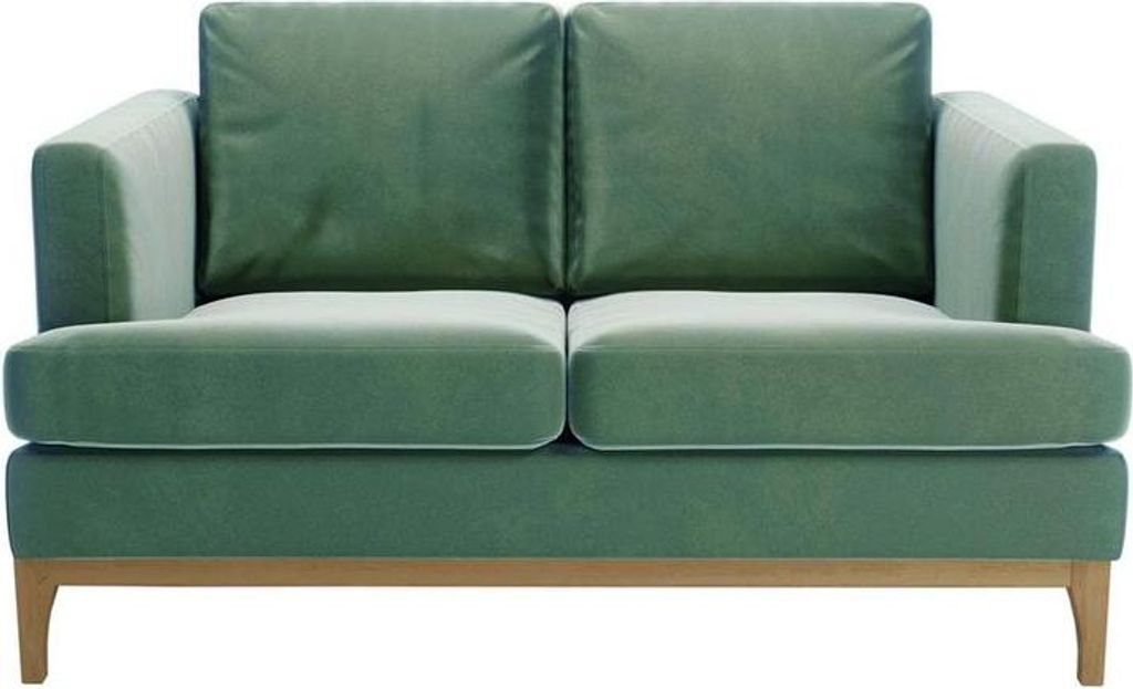 Zweisitzer-Sofa Scarlett-Velluto 12-wax black
