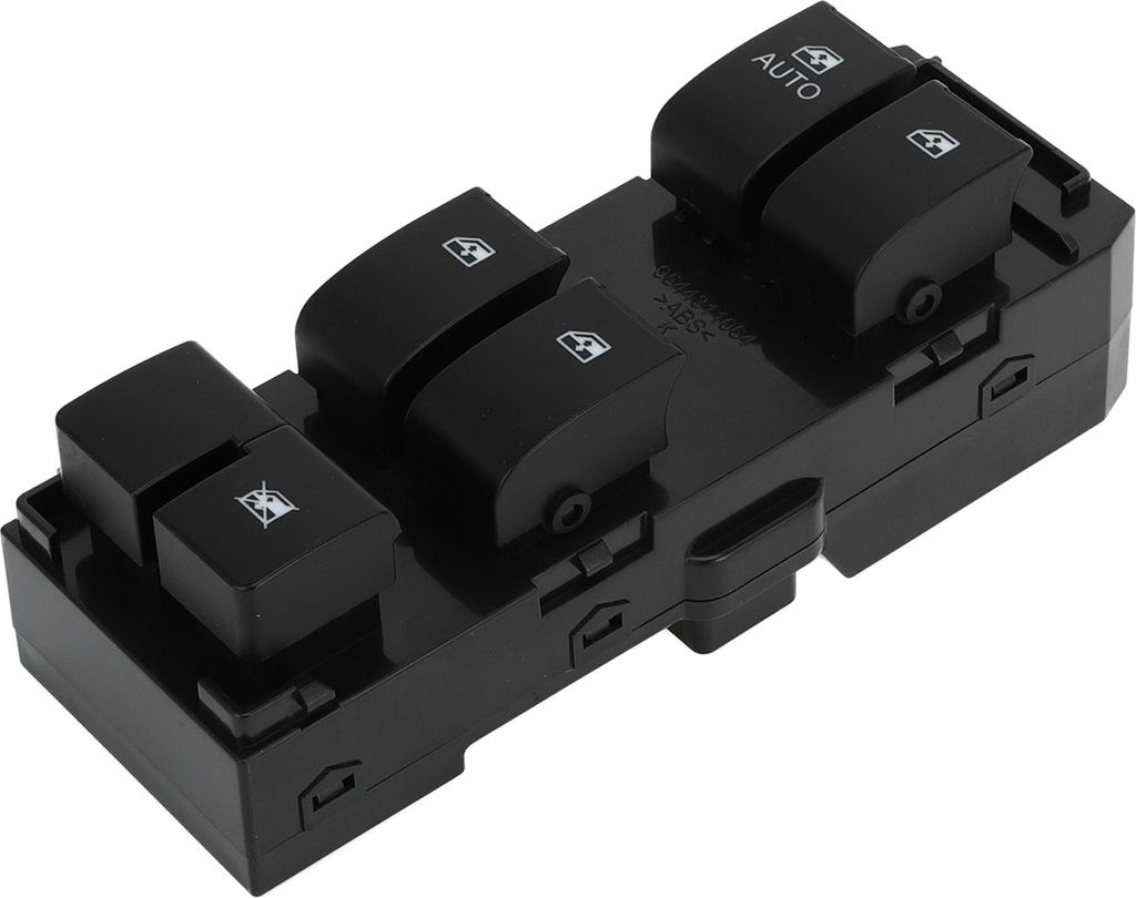 Elektrischer Fensterschalter Nr. 20987341 Vorderer linker Fahrerseiten-Fenstersteuerungsschalter für Chevrolet Captiva 2008-2012 Schwarz