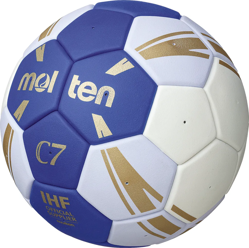 Ballon de Handball Molten C7 Bleu Taille 0 - Grip Optimal pour Enfant