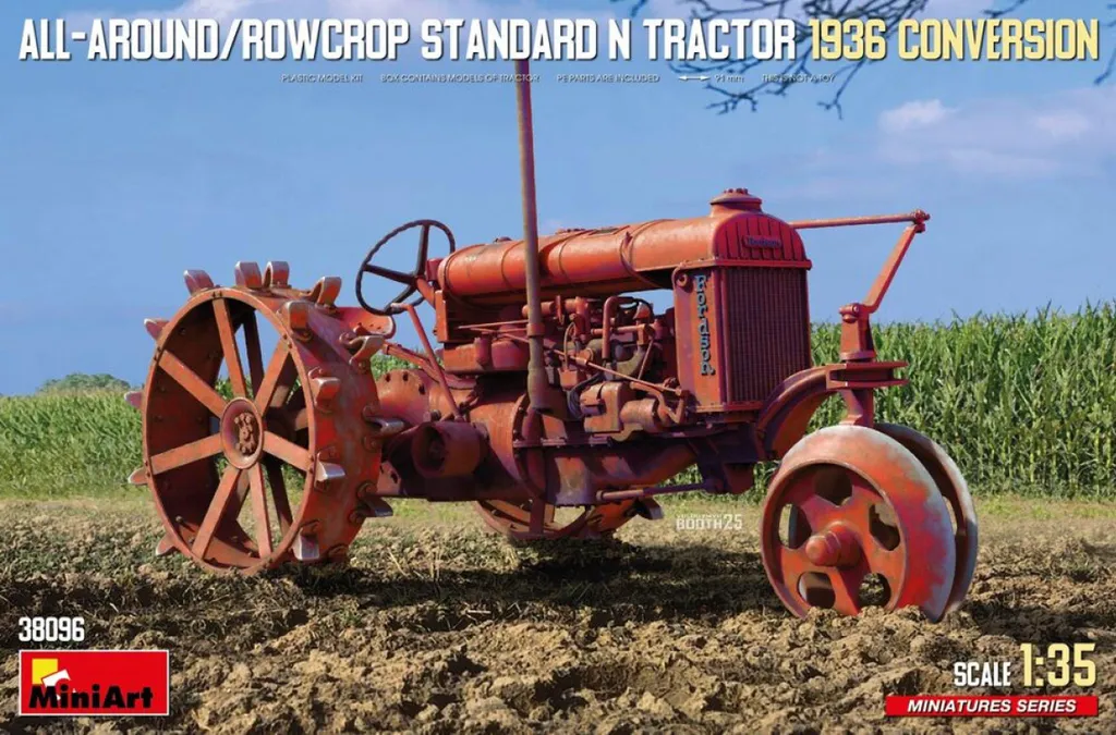 Tracteur de 1936 MiniArt 38096 Idéal pour Diorama Agricole au 1/35