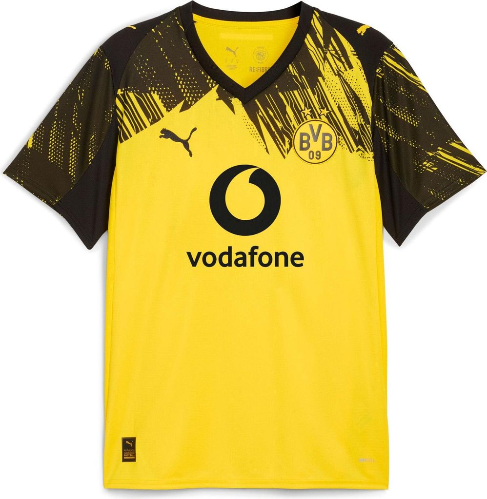 Puma Bvb Home Jersey Replica With Sponsor - faster Produktbild 