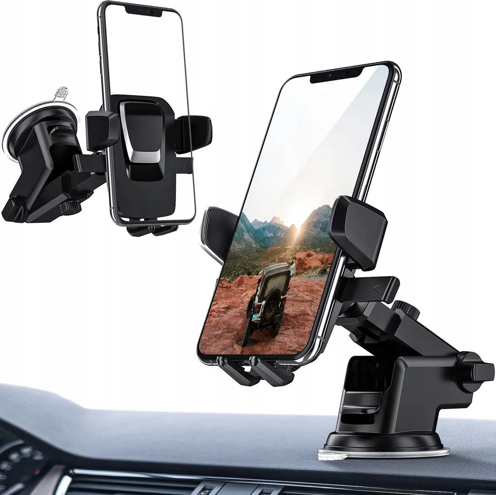 Supporto Smartphone Auto per Off-Road e Viaggi - Ventosa Potente