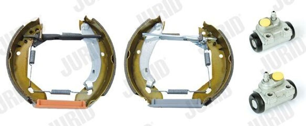 JURID KIT EVO Bremsensatz Trommelbremse Hinten für RENAULT CLIO I (B/C57, 5/357) 381243J