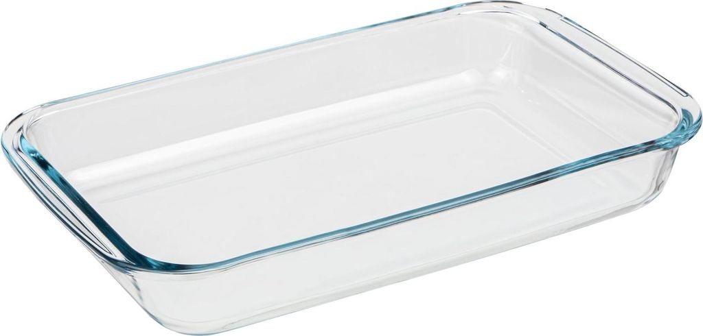 Auflauf- und Backform aus Borosilikatglas Maße: ca. 34,5 x 20,4 x 5,2cm