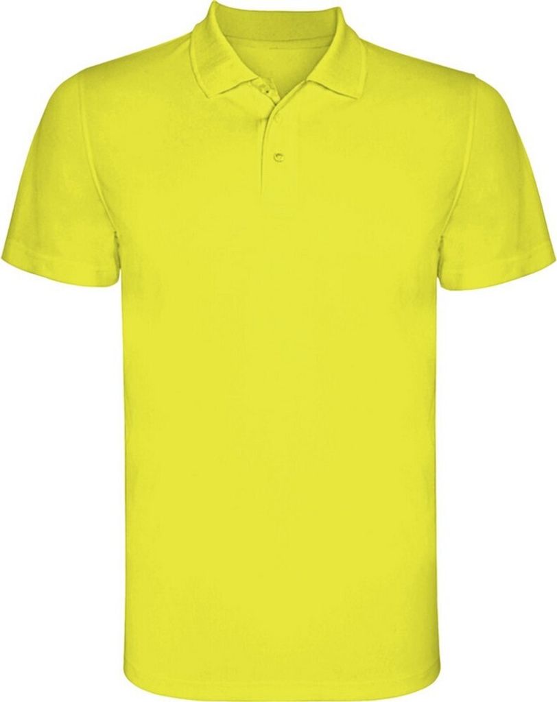Roly - "Monzha" Poloshirt für Kinder PF4248 (128) (Fluoreszierendes Gelb)