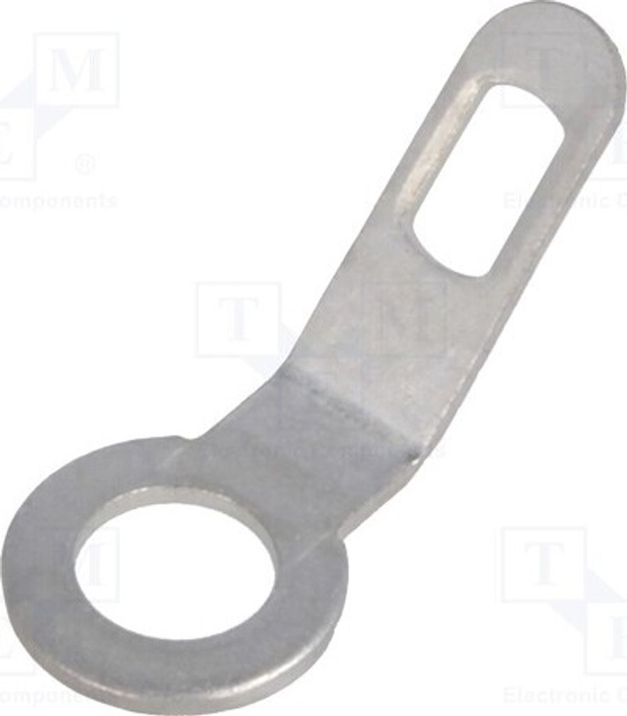 20x Lötverbinder Ring schraubbar 0,5mm Ø: 3,2mm M3 L. ges: 14,75mm 61-2203-11/0030