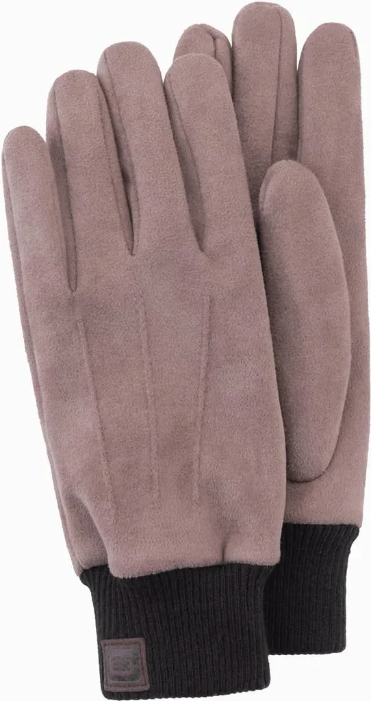 Guanti di Lusso Uomo Marrone Ombre - Nappa Premium e Cashmere