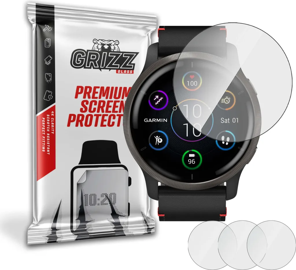 Pellicola idrogel GrizzGlass Hydrofilm per Garmin Venu 2