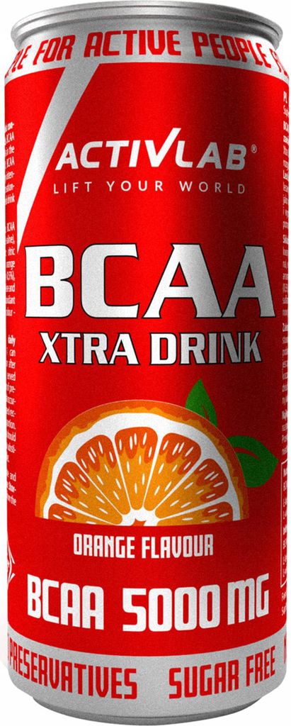 Napój pomarańczowy 330 ml BCAA Xtra Obrázok produktu 