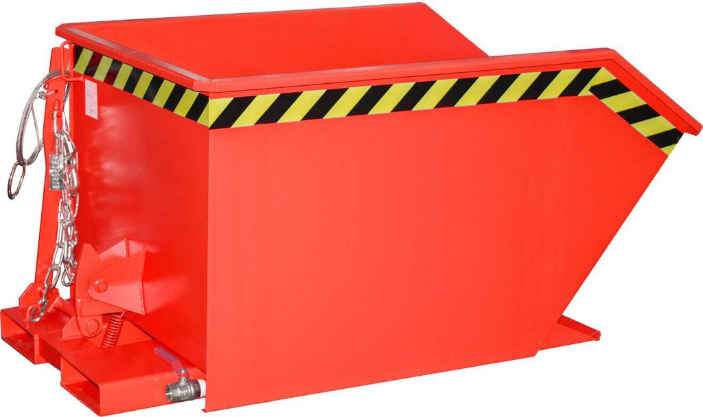 Bauer Spänebehälter SGU 50, lackiert, Feuerrot