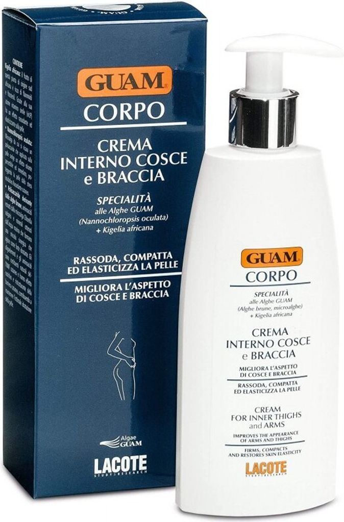GUAM Körpercreme straffend gegen erschlaffte Haut, 200 ml