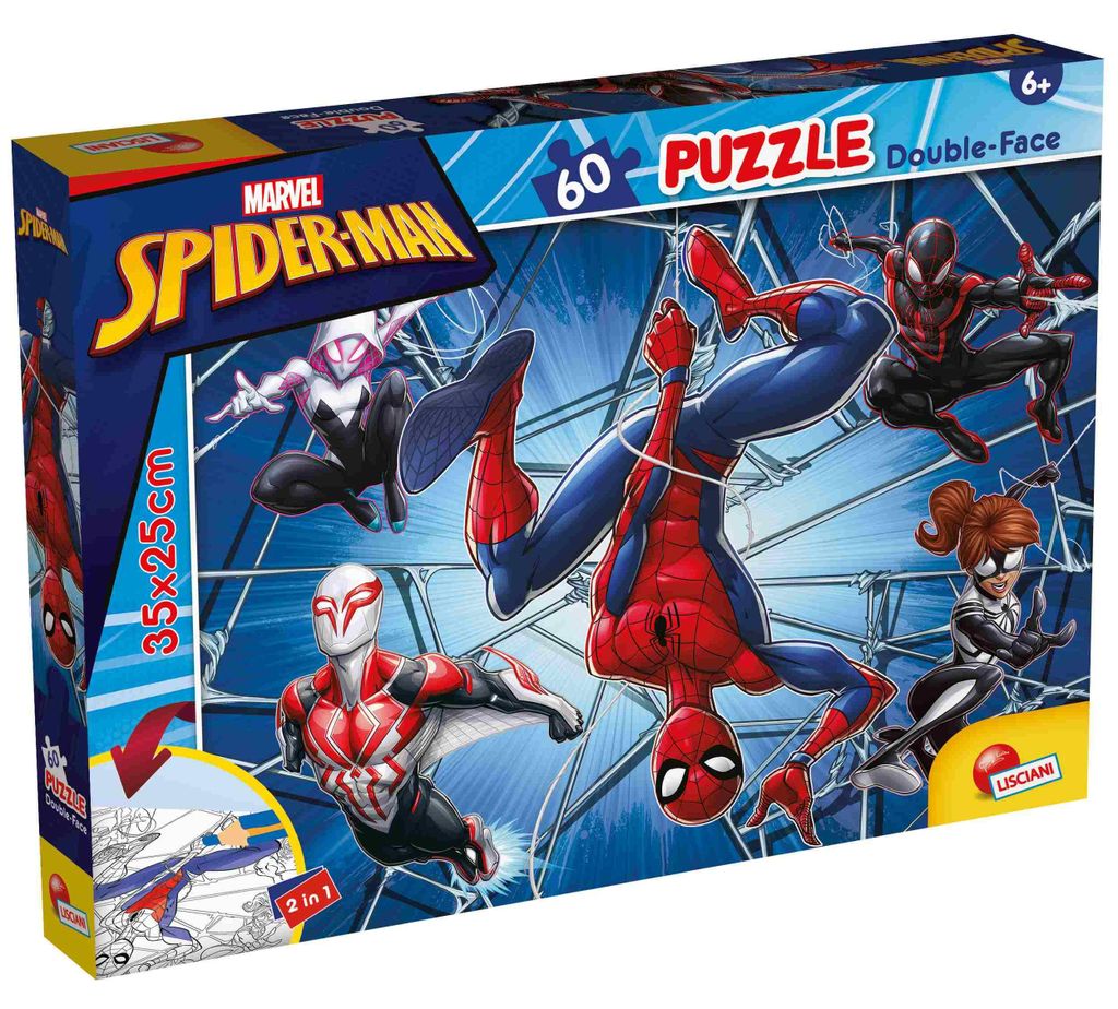 Lisciani Marvel puzzle M60 Spiderman 99634