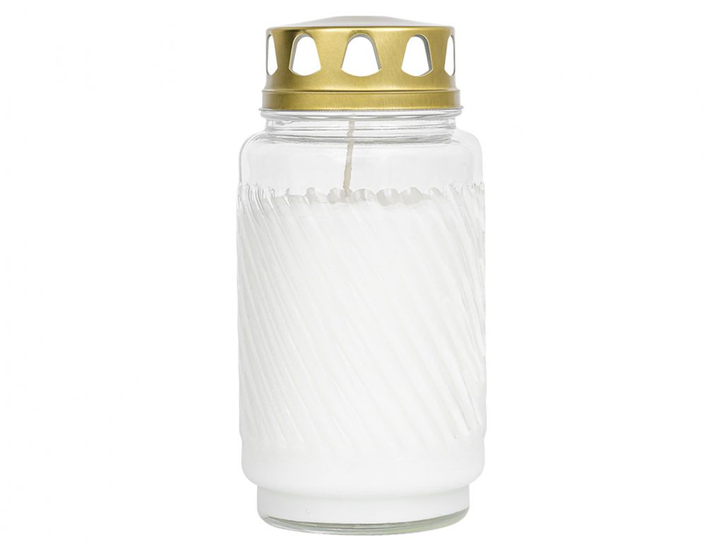 BOLSIUS Verre à lanterne avec couvercle rempli sans huile Image du produit 