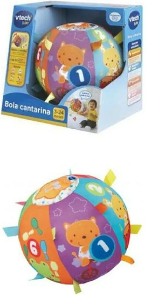 VTech Singing Ball - Balle Interactive Multicolore Réf 3480-166122 - 10