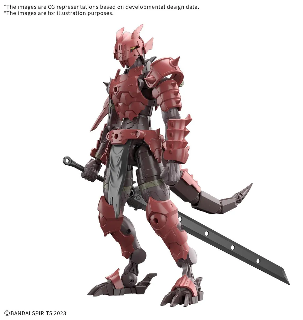 Chevalier de Dragonia 30MF Maquette Gundam Armure Détaillée sans Colle