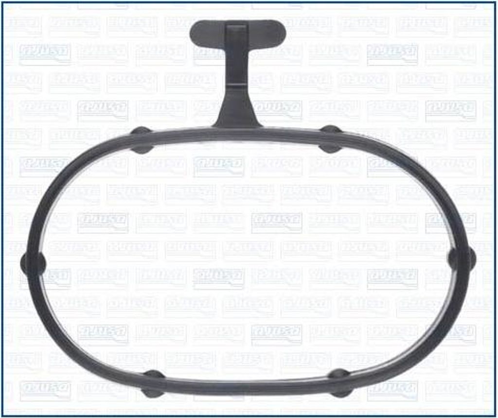 AJUSA Ölkühler-Dichtung 01418600 oben passend für MERCEDES-BENZ A-Klasse (W177) 4,8mm 62mm 50mm