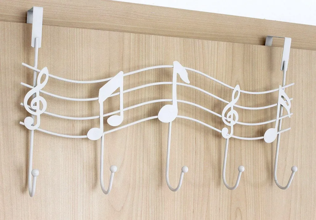 Appendiabiti Sopraporta 131019 Bianco 42cm - Ottimizzazione Spazi
