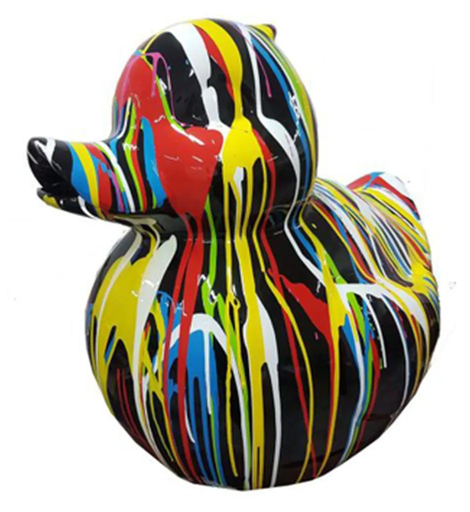 Statue Canard Design 60 cm : Solution Déco pour Rehausser un Coin Vide