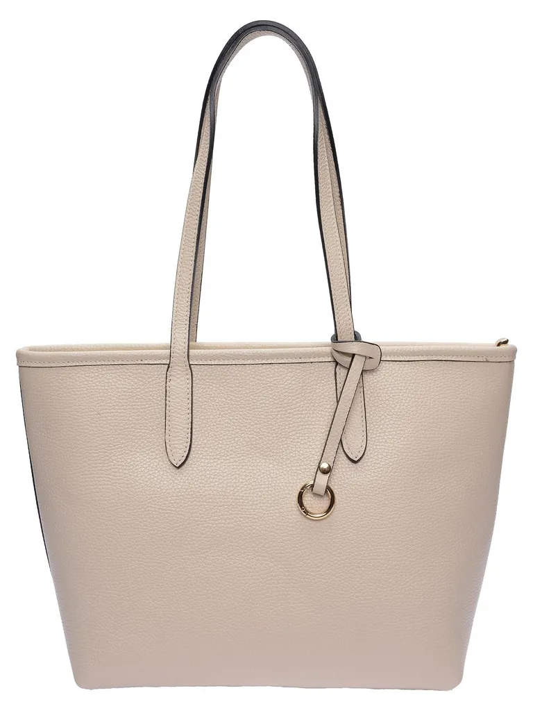 Sac à main bandoulière beige Roberta M en cuir - Accessoire Mode SS26