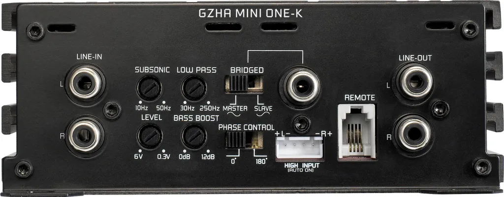 Ampli de Basse pour Petit Espace Ground Zero GZHA MINI ONE-K Compact - 4