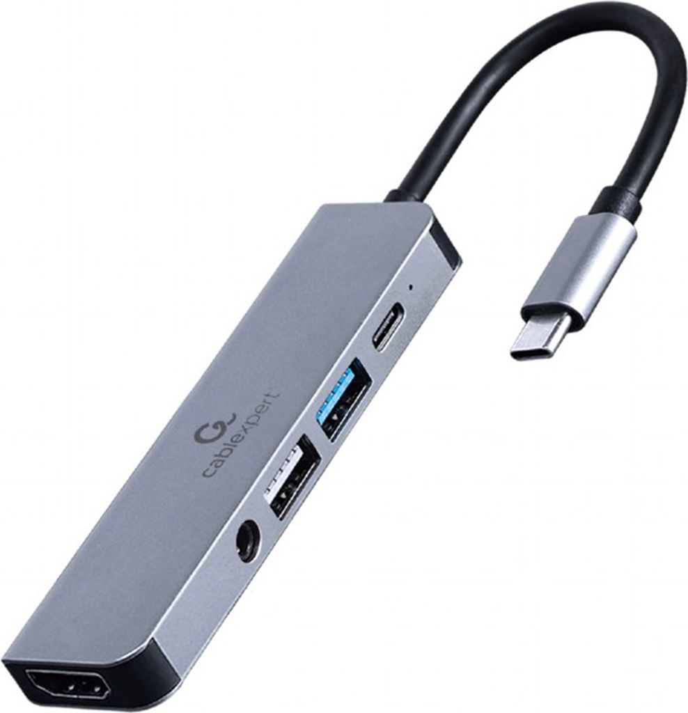 Adaptateur multiport 5 en 1 USB Type-C Gembird Image du produit 