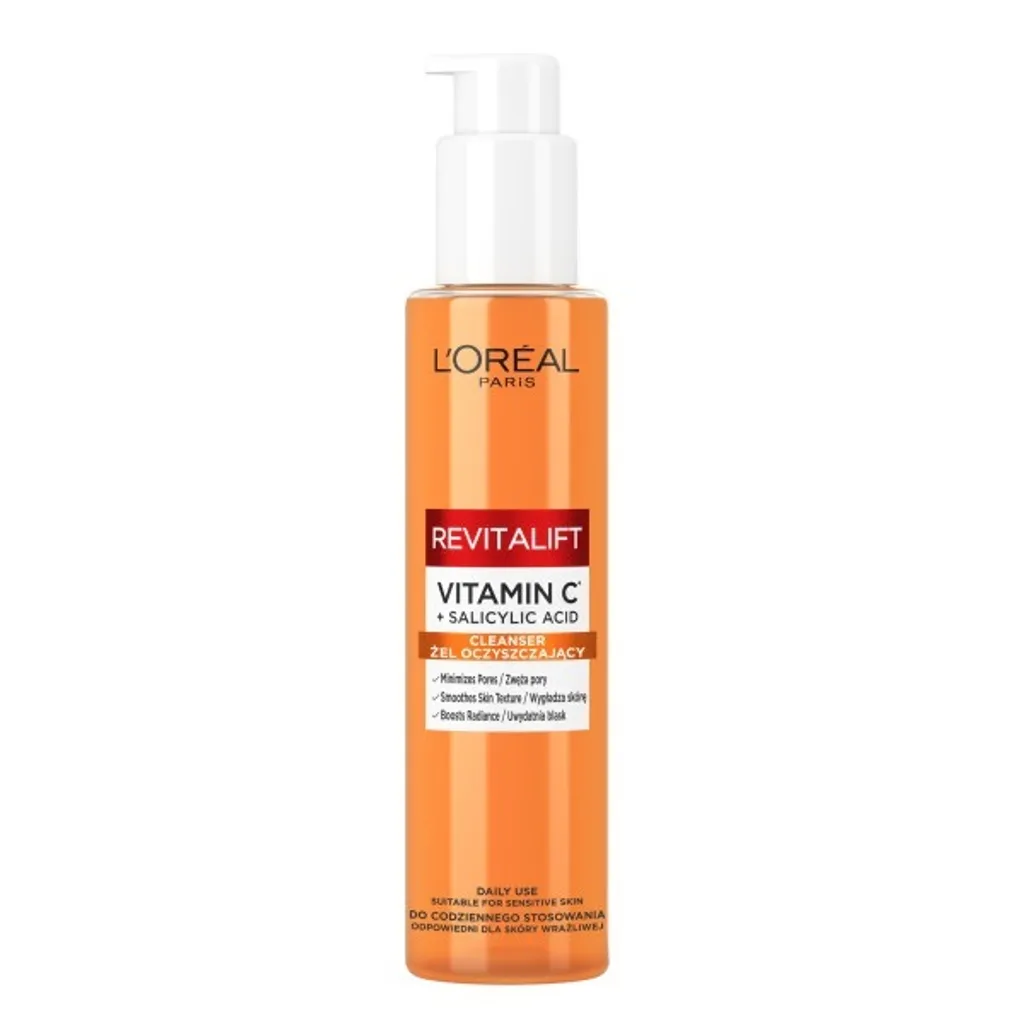 Gel Viso Revitalift: Il Ritorno della Luminosità con Vitamina C