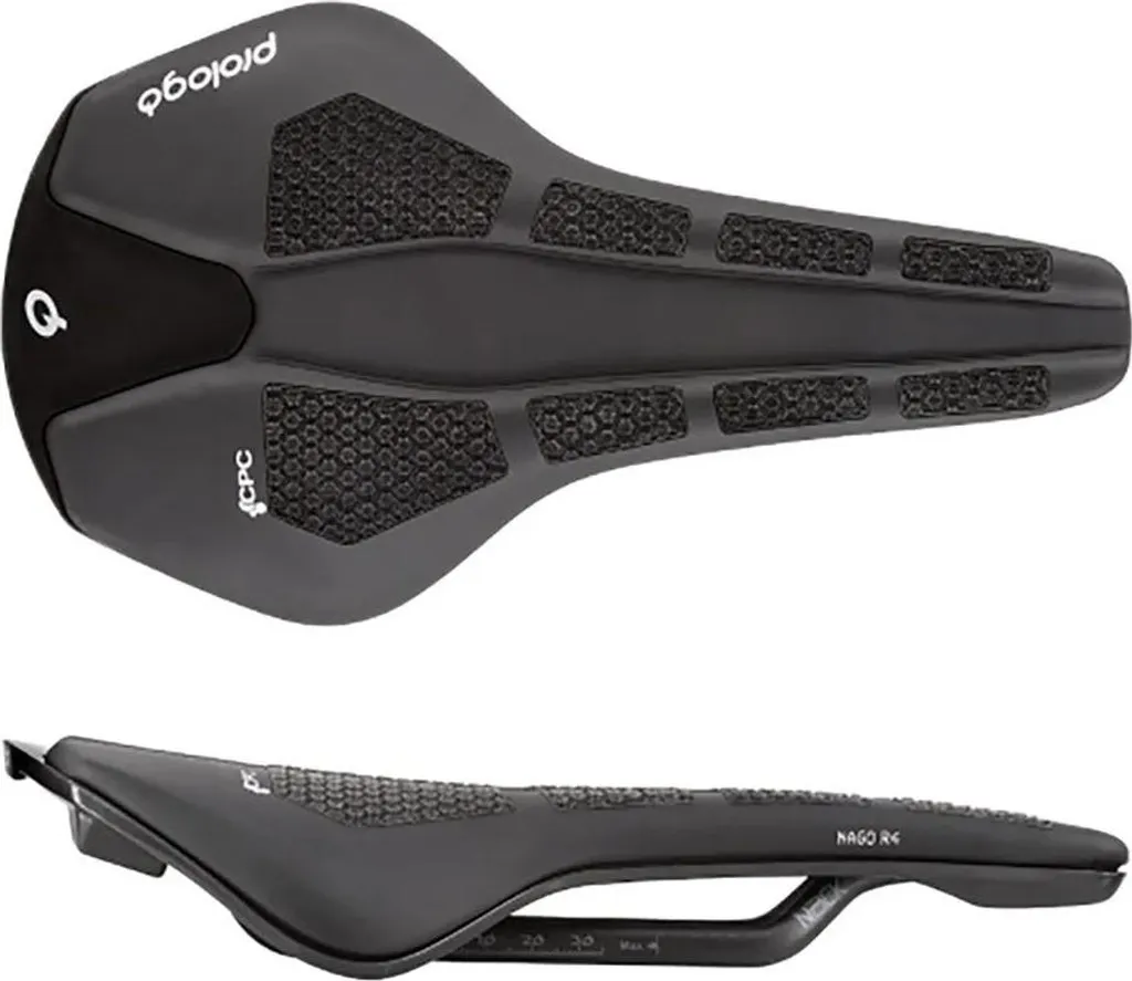 Selle Prologo Nago R4 CPC Tirox Noir 137 mm pour Route et Compétition